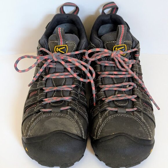 Keen Womens Utility Flint Steel Toe Trail Hiker Work Boots Shoes Size 10 Wide - Picture 2 of 6